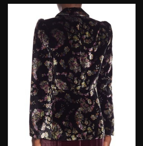 Rebecca Taylor Velvet Blazer - Picture 2 of 8